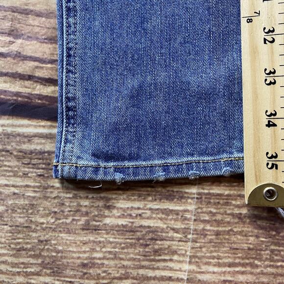 Rag & Bone Jeans Women's Size 27 The Skinny Tomboy Light Wash Patches 32x26 - Picture 11 of 12
